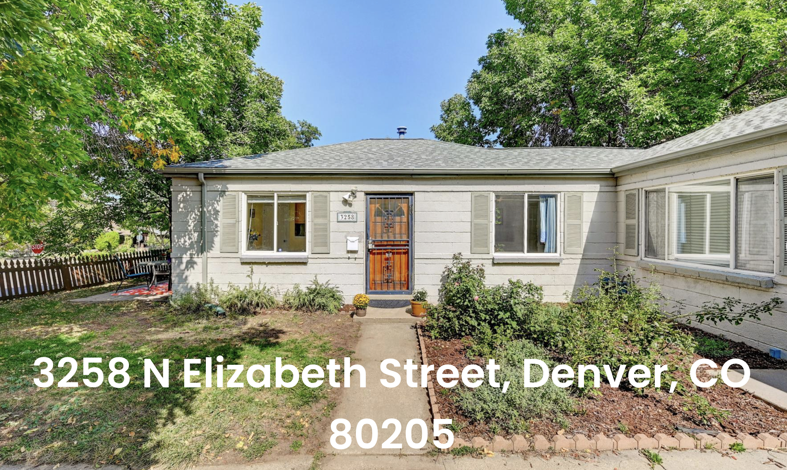 3258 N Elizabeth Street Denver, CO 80205